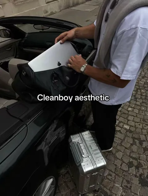 TikTok slideshow cover: Cleanboy aesthetic