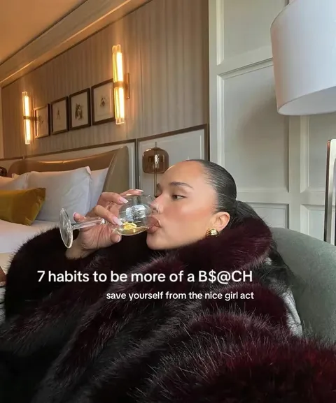 Cover der TikTok-Slideshow: 7 habits to be more of a B$@CH