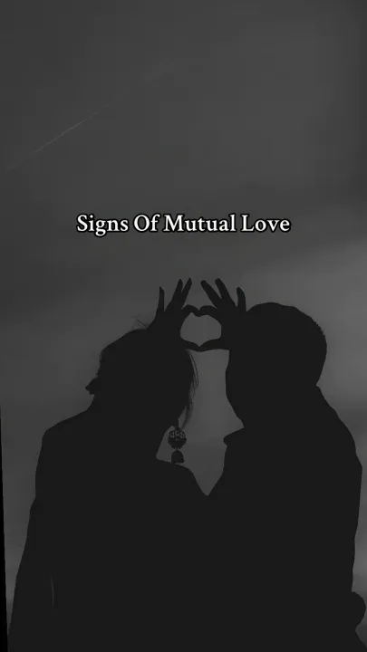 TikTok slideshow cover: Signs Of Mutual Love