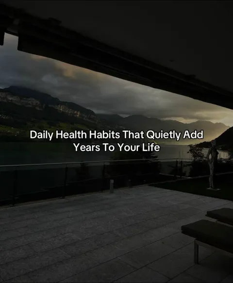 Original slideshow: Daily Health Habits