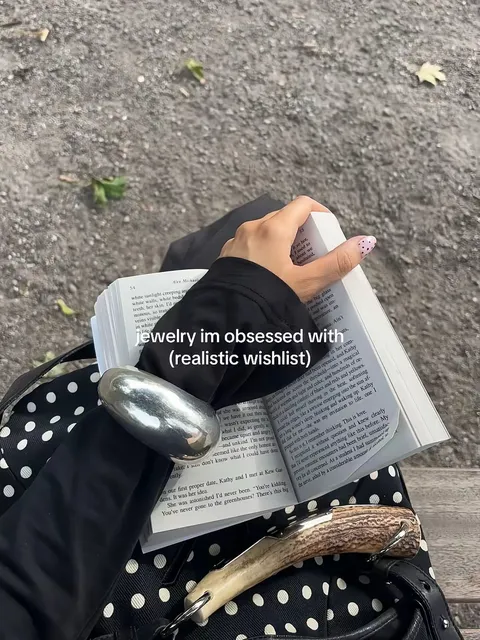 TikTok slideshow cover: Jewelry im obsessed with (realistic wishlist)
