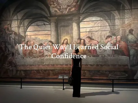 Original slideshow: The Quiet Way I Learned Social Confidence