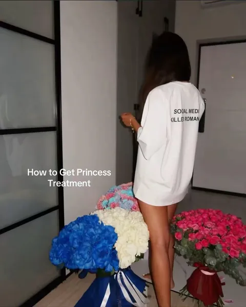 TikTok slideshow cover: How to Get Princess Treatment
