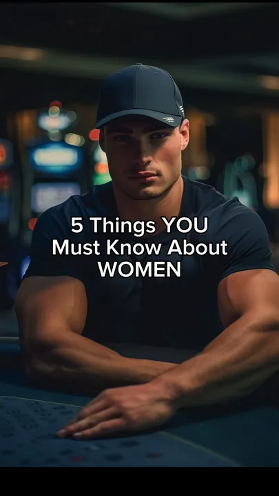 TikTok slideshow cover: 5 Things YOU Must Know About WOMEN