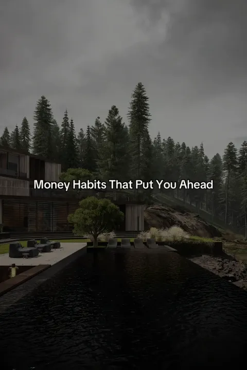 TikTok slideshow cover: Money Habits That Put You Ahead