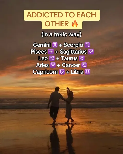 TikTok slideshow cover: Addicted to each other (in a toxic way)