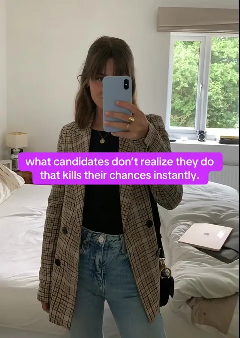 TikTok slideshow cover: Candidate Mistakes
