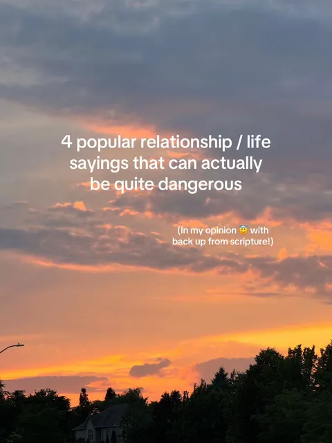TikTok slideshow cover: Dangerous relationship and life sayings