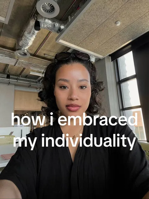 Cover der TikTok-Slideshow: How I embraced my individuality