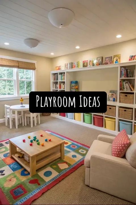 TikTok slideshow cover: Playroom Ideas