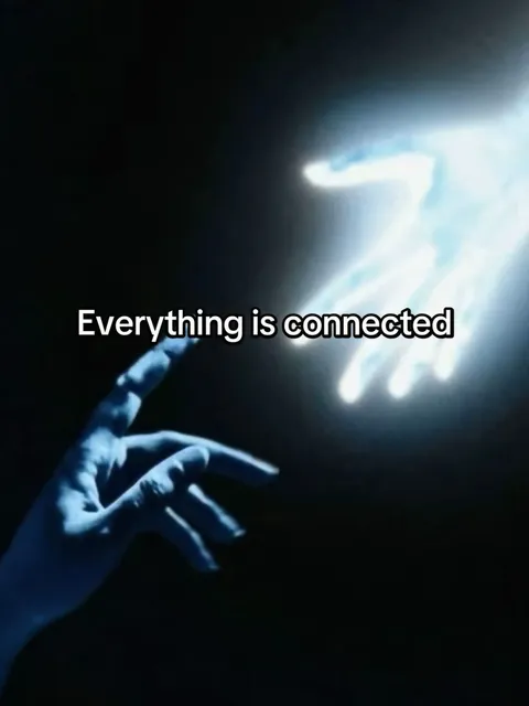TikTok slideshow cover: Everything is connected
