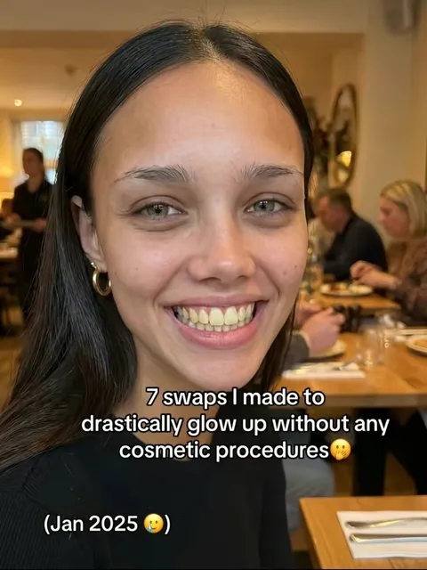 TikTok slideshow cover: Glow Up Swaps
