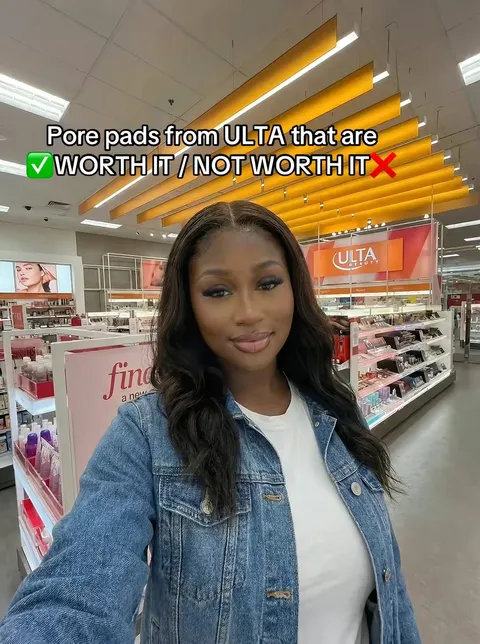 TikTok slideshow cover: Pore pads from ULTA that are WORTH IT / NOT WORTH IT