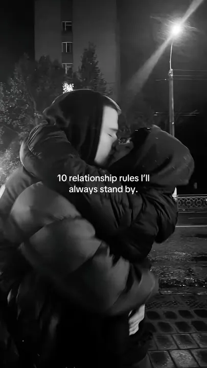 TikTok slideshow cover: 10 relationship rules I'll always stand by.