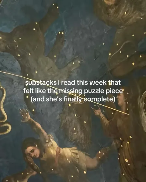 TikTok slideshow cover: Substacks of the Week