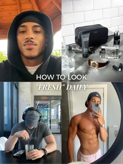 TikTok slideshow cover: HOW TO LOOK "FRESH" DAILY