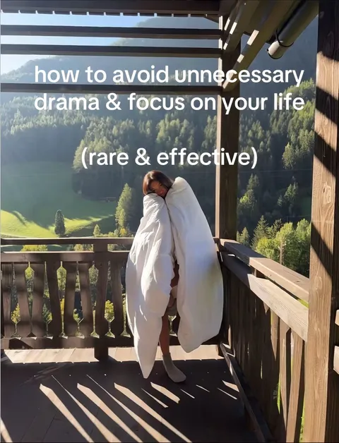 TikTok slideshow cover: how to avoid unnecessary drama & focus on your life (rare & effective)