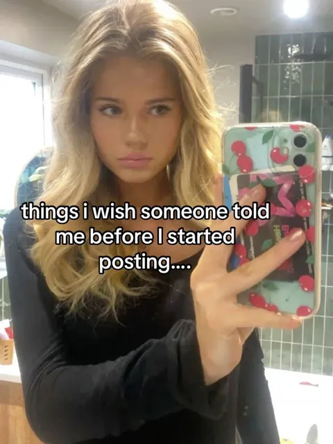 Original slideshow: Advice for starting to post content