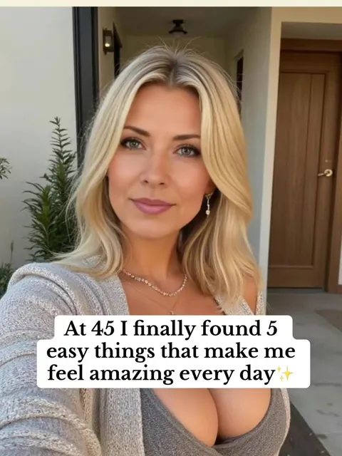 TikTok slideshow cover: Things that make me feel amazing