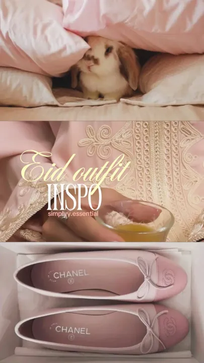 TikTok slideshow cover: Eid outfit INSPO