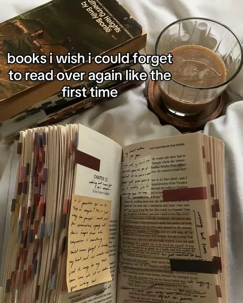 TikTok slideshow cover: Favorite Books to Re-read
