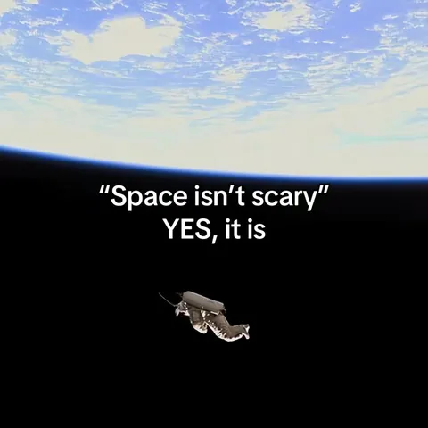 TikTok slideshow cover: Space is Scary