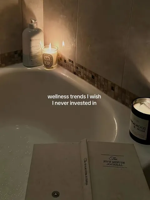 TikTok slideshow cover: Wellness Trends I Wish I Never Invested In