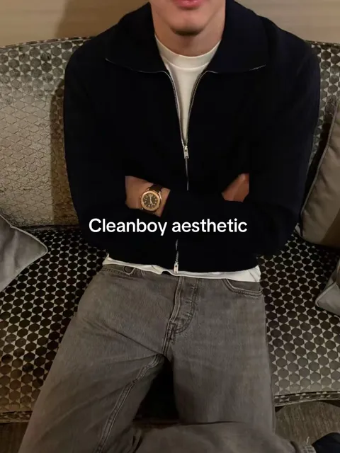TikTok slideshow cover: Cleanboy aesthetic