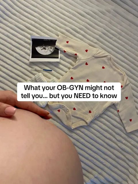 TikTok slideshow cover: OB-GYN information
