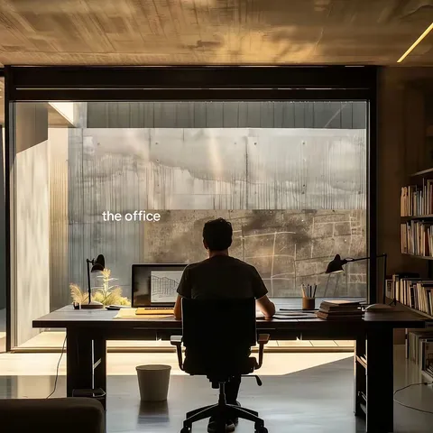 TikTok slideshow cover: the office