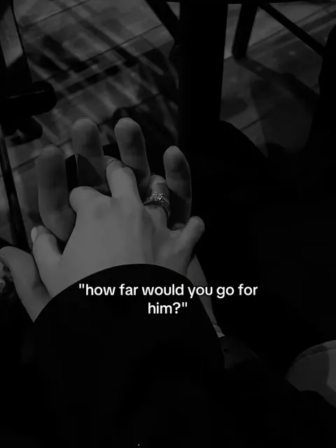 TikTok slideshow cover: How far would you go for him?