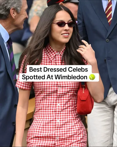 TikTok slideshow cover: Best Dressed Celebs Spotted At Wimbledon