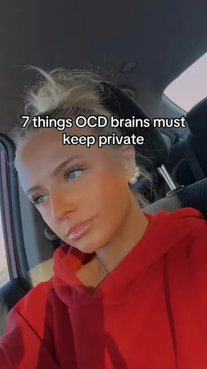 TikTok slideshow cover: 7 things OCD brains must keep private