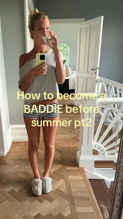 TikTok slideshow cover: How to become a BADDIE before summer pt2
