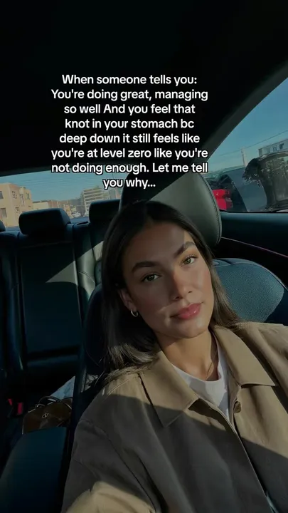 TikTok slideshow cover: Imposter Syndrome Feelings