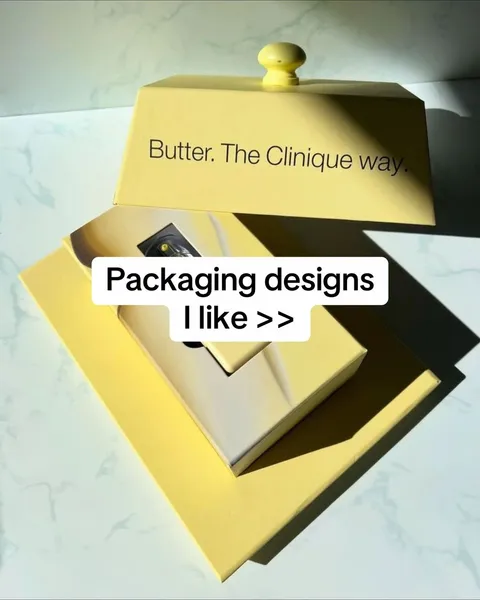 TikTok slideshow cover: Packaging designs I like