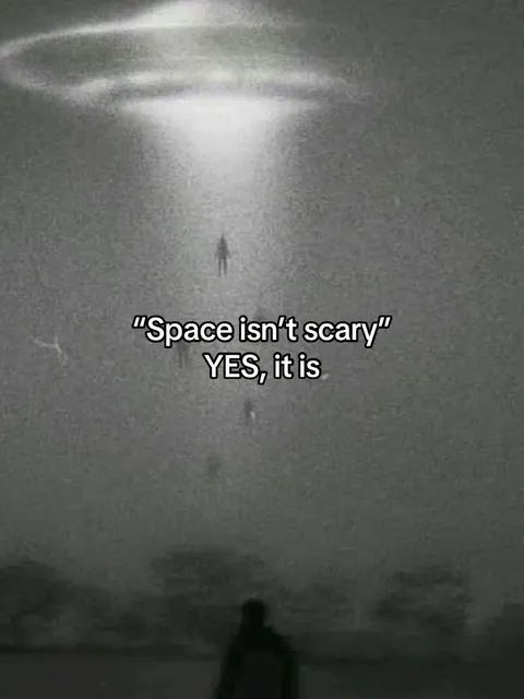 TikTok slideshow cover: Scary Space