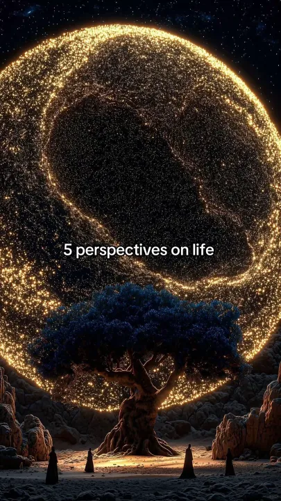 TikTok slideshow cover: 5 perspectives on life