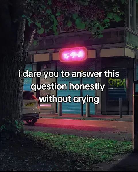 TikTok slideshow cover: A Dare to Answer Honestly