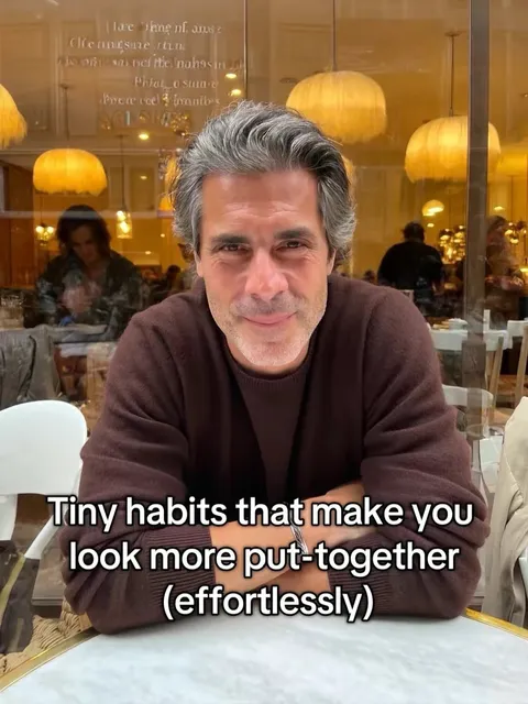 Portada del carrusel de TikTok: Tiny habits that make you look more put-together (effortlessly)