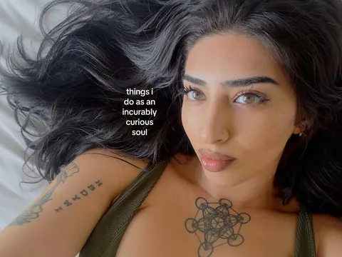 TikTok slideshow cover: things i do as an incurably curious soul