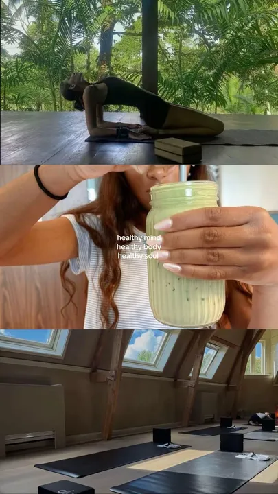 TikTok slideshow cover: Healthy mind, healthy body, healthy soul