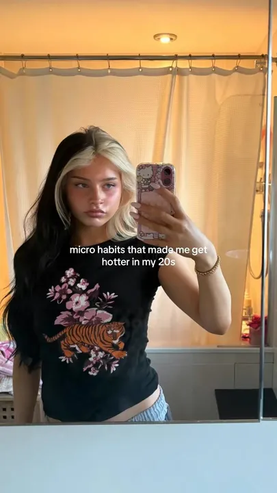 TikTok slideshow cover: Micro habits for your 20s