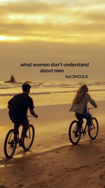 TikTok slideshow cover: What women don't understand about men