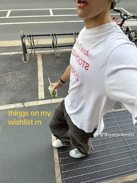 TikTok slideshow cover: things on my wishlist rn