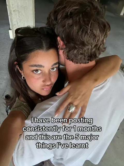 TikTok slideshow cover: Lessons from one month of consistent posting