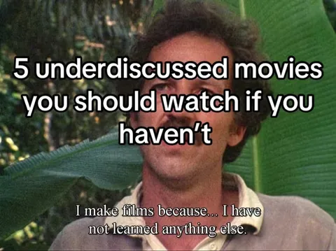 TikTok slideshow cover: 5 underdiscussed movies you should watch if you haven't
