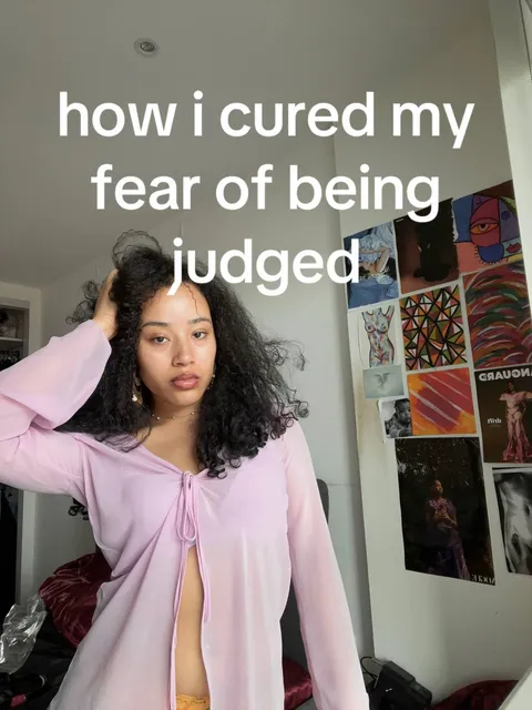 Cover der TikTok-Slideshow: How I cured my fear of being judged