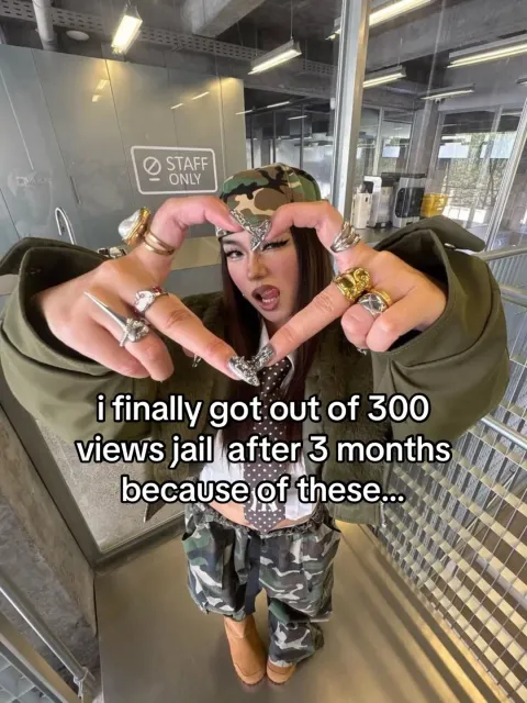 TikTok slideshow cover: Escaping 300 Views Jail