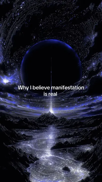 TikTok slideshow cover: Why I believe manifestation is real